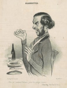 Olá, ei! Senhora anfitriã de Honoré Daumier
