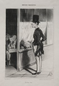 Eu Tenho Três Sous! de Honoré Daumier