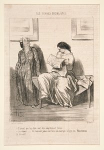 Parece que os clubes estarão completamente fechados de Honoré Daumier