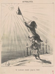 Eles gostariam de extinguir até o sol de Honoré Daumier