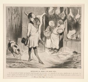 Impressões de viagem de de Honoré Daumier