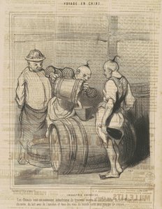 indústria chinesa de Honoré Daumier