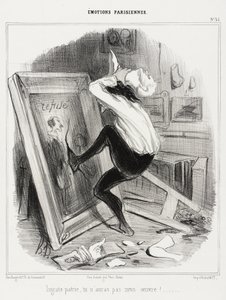 País ingrato, não terás o meu trabalho!... de Honoré Daumier