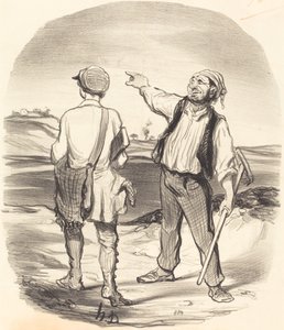 Eu vi uma lebre... oito dias atrás! de Honoré Daumier
