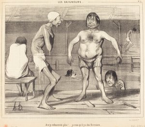 Eu não vou voltar lá de novo!... eu acho... de Honoré Daumier