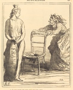 Je vous garantir que vous serez très bien assise de Honoré Daumier