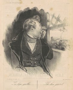 A pousada grelhada de Honoré Daumier