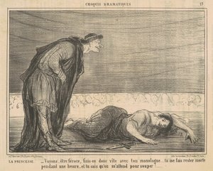Princesa de Honoré Daumier