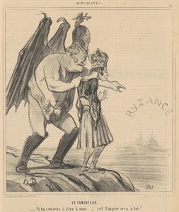 o tentador de Honoré Daumier