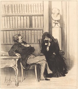 A viúva de Honoré Daumier