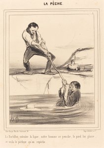 O Barbillon envolve... de Honoré Daumier