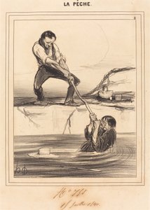 O Barbillon envolve... de Honoré Daumier