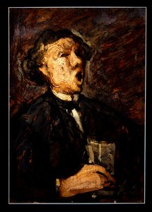 Le Bureur Chantant (painel) de Honoré Daumier