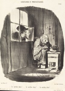 Então o cordão!... de Honoré Daumier