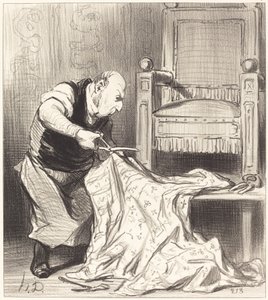 Le Nouveau tapissier de la couronne... de Honoré Daumier