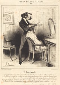 Le Perroquet de Honoré Daumier