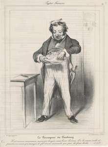 O Wigmaker do Faubourg de Honoré Daumier