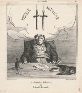 O presidente da Dieta de Honoré Daumier