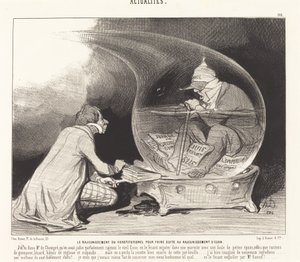 O rejuvenescimento da Constituição de Honoré Daumier