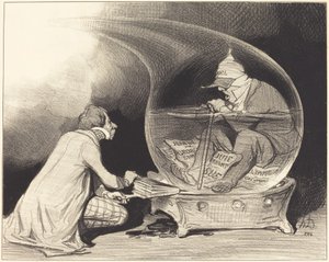 O rejuvenescimento da Constituição de Honoré Daumier