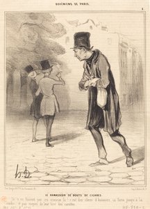 O colecionador de charutos de Honoré Daumier