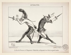O Rei da Prússia e o de Honoré Daumier