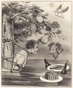 Le Supplice de Tantale de Honoré Daumier