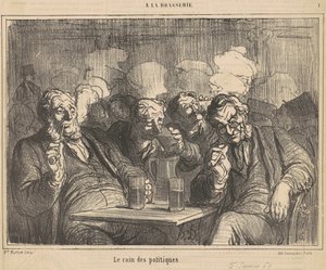 O canto da política de Honoré Daumier
