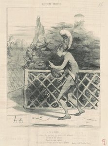 O fio de Ariadne de Honoré Daumier