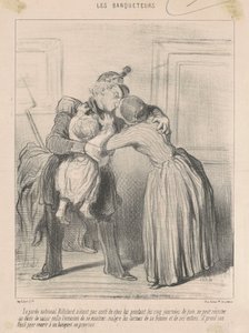 Le garde national Rifolard ... de Honoré Daumier