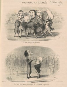 O dia em que houver novidades de Honoré Daumier
