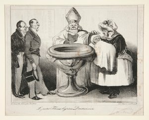 Os pequenos Thiers, baptizados? Doctrinaire (Jovens Ladrões de Honoré Daumier