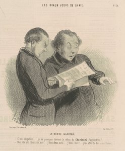 O rébus ilustrado de Honoré Daumier