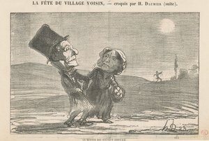 O retorno é muitas vezes difícil de Honoré Daumier