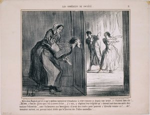 The Comedians of Society- Digamos Batista, o que há ... de Honoré Daumier
