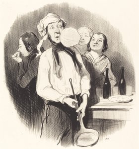 As panquecas de Honoré Daumier