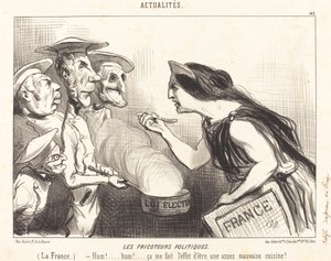 Os Fricoteurs Políticos de Honoré Daumier