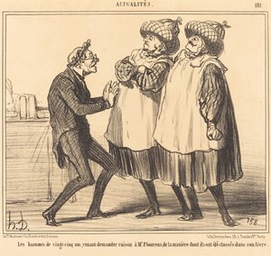 Les Hommes de vingt-cinq ans... de Honoré Daumier
