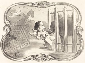 Les Malheurs du chimiste Dumas de Honoré Daumier