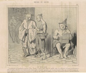 os mendianos de Honoré Daumier