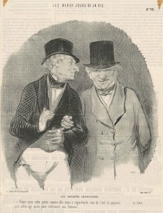 Os malditos sedutores de Honoré Daumier