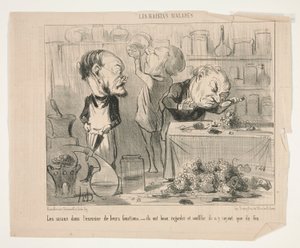 Os estudiosos do de Honoré Daumier