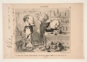 Os estudiosos do de Honoré Daumier