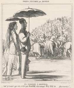 A colheita em Argenteuil de Honoré Daumier