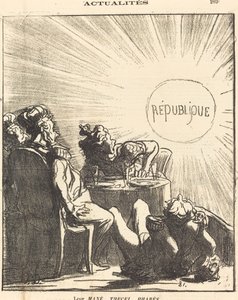 Seu Mané, Thecel, Pharès de Honoré Daumier