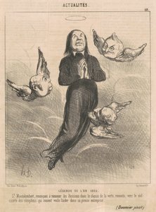 lenda do ano de 1850 de Honoré Daumier
