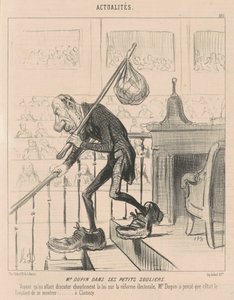 Sr. Dupin em seus sapatinhos de Honoré Daumier