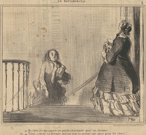 Minha querida, trago-te um potiche... de Honoré Daumier