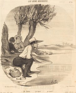 Minha esposa... morde... morde! de Honoré Daumier