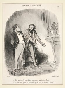 Mas o Sr. Proprietário de Honoré Daumier